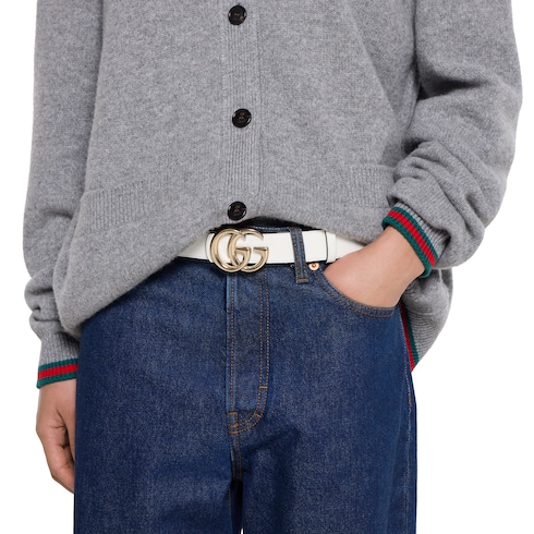 Ceinture réversible GG Marmont
