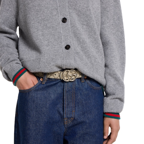 Ceinture réversible GG Marmont