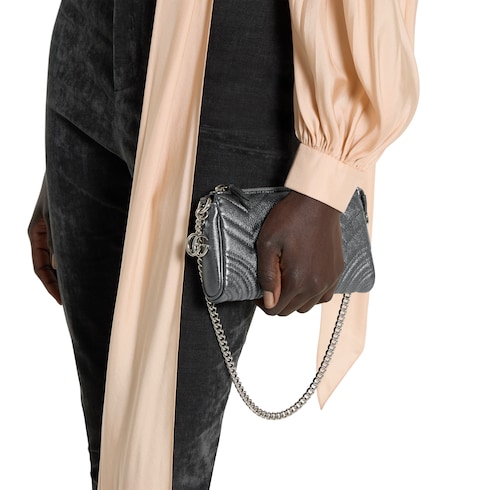 Bolso de hombro GG Marmont tamaño pequeño