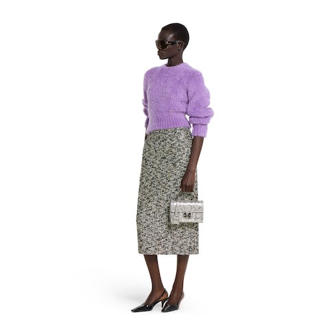 Padlock python small top handle bag