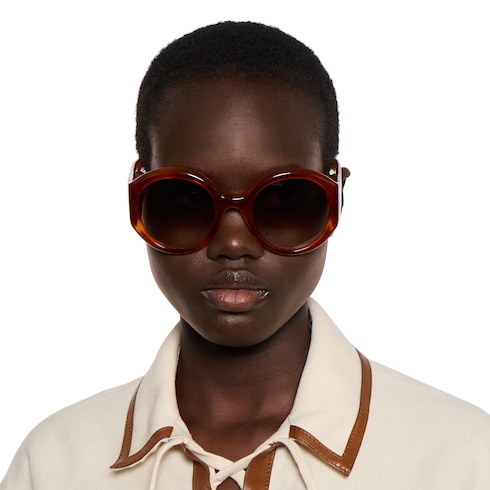 Round frame sunglasses