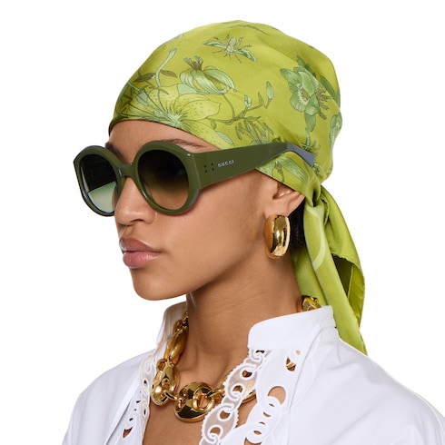 Round frame sunglasses