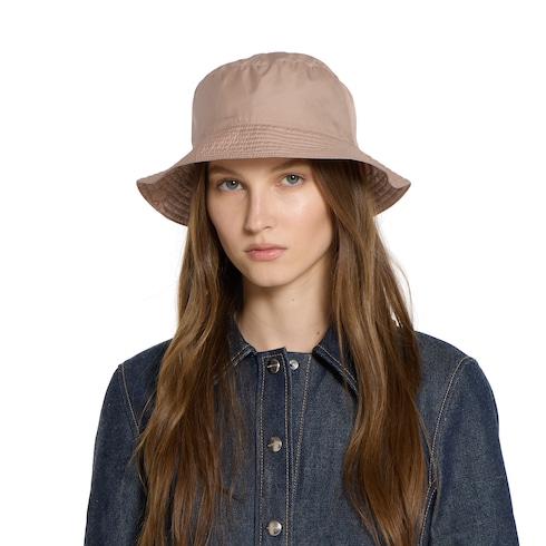 Reversible GG nylon bucket hat