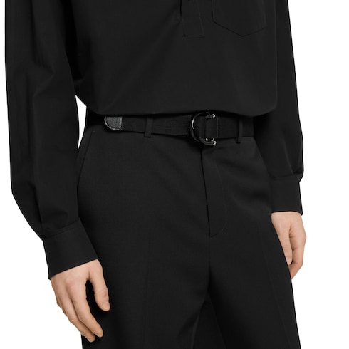 Ceinture avec boucle détail bambou