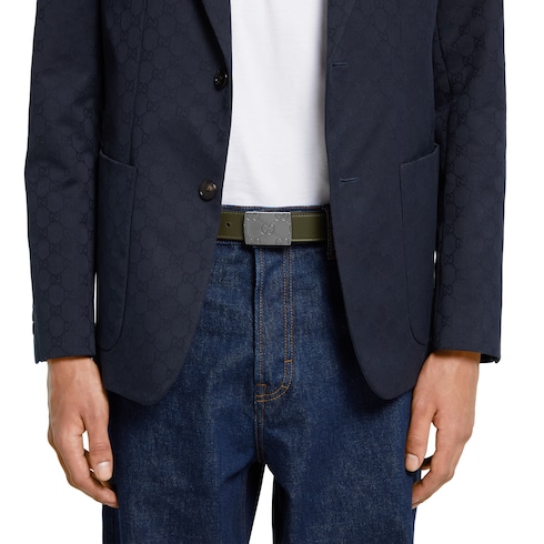 Ceinture avec boucle rectangulaire
