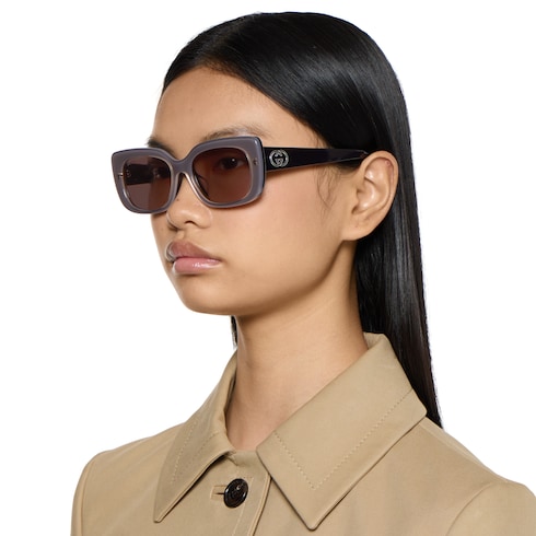Low nose bridge fit sunglasses