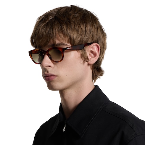 Round frame sunglasses
