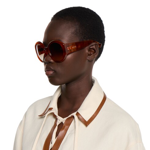 Round frame sunglasses