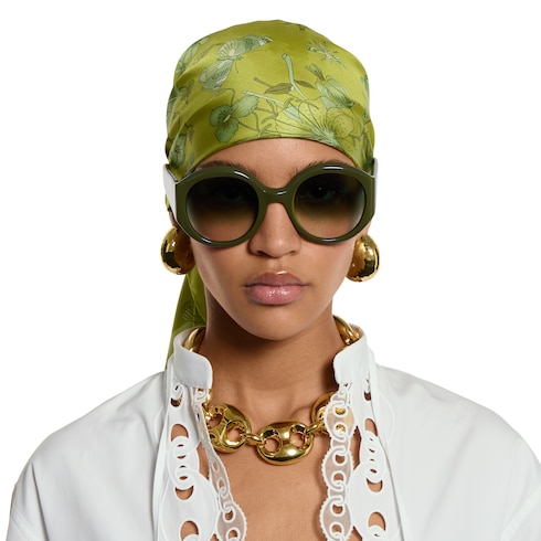 Round frame sunglasses