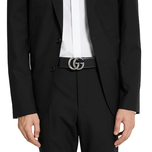 Cinturón ancho GG Marmont