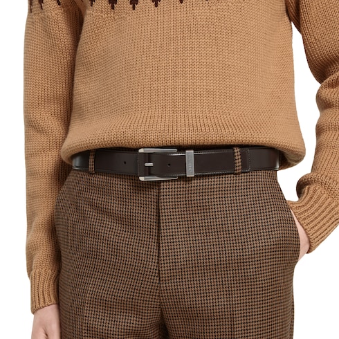 Ceinture avec boucle carrée
