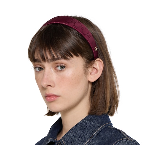 Diadema de nylon con GG
