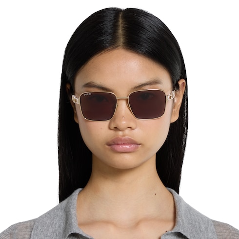 Square frame sunglasses