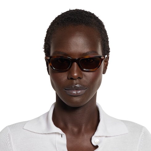 Lunettes de soleil à monture œil-de-chat