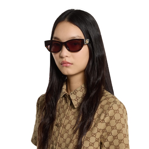 Low nose bridge fit sunglasses