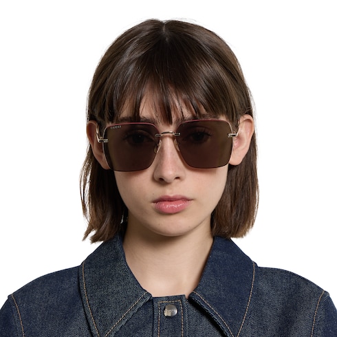 Low nose bridge fit sunglasses