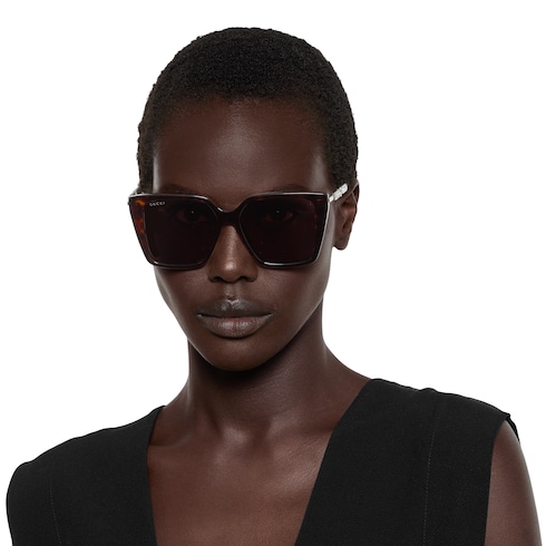 Square frame sunglasses