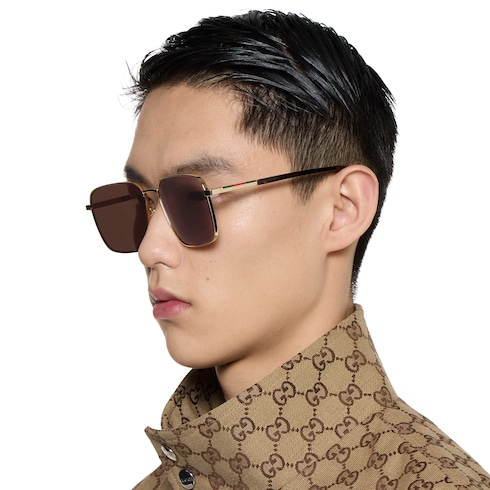 Low nose bridge fit sunglasses