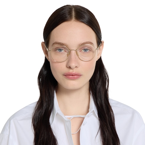 Round optical frame