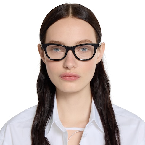 Cat eye optical frame