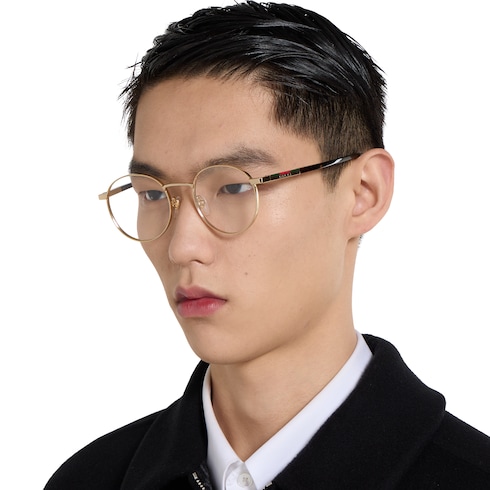 Low nose bridge fit optical frame