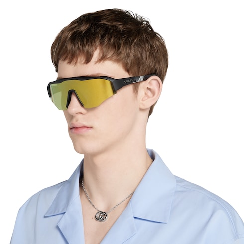 Rectangular frame sunglasses