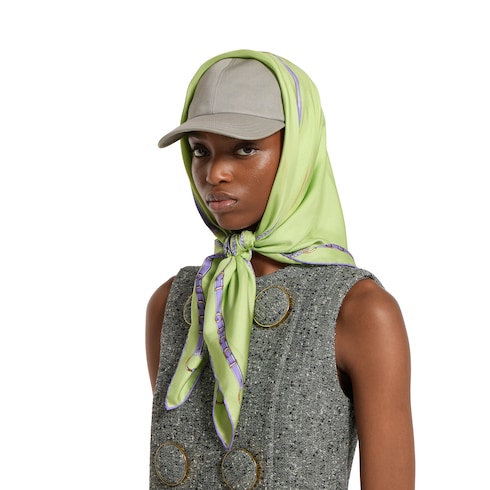 Casquette en coton avec broderie