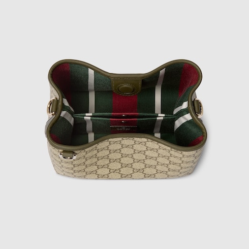 Borsa a secchiello GG Emblem misura piccola