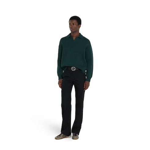 Ceinture réversible avec boucle GG