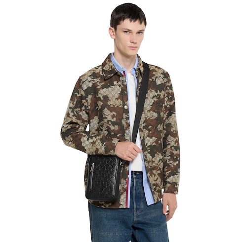 Bolso cruzado pequeño para el hombro GG Emblem