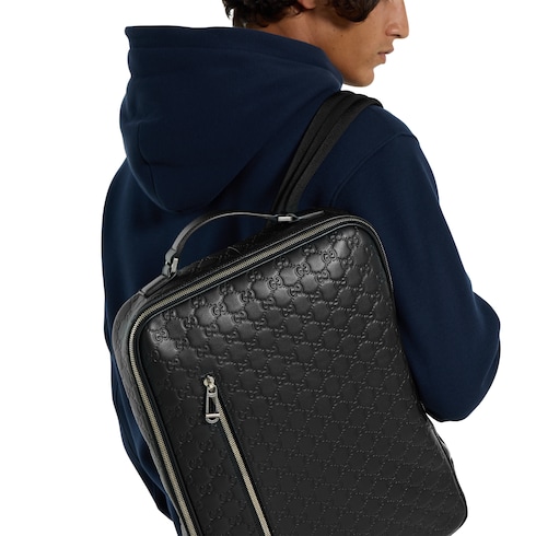 Sac à dos GG Emblem moyen format