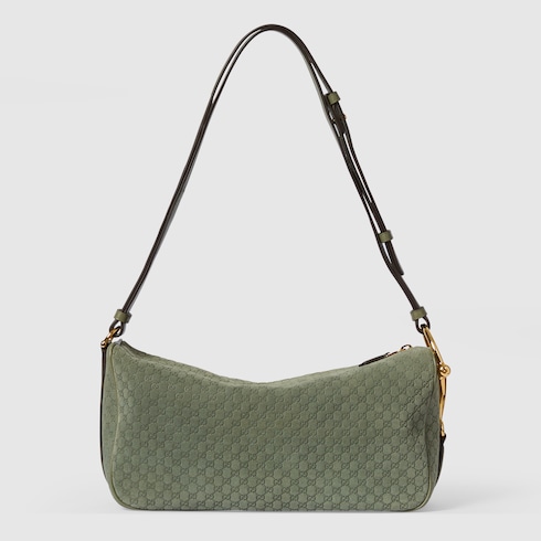 〔グッチ ハーフ ホースビット〕ミディアム ショルダーバッグ