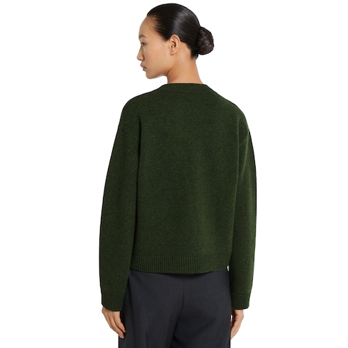 Top de lana con intarsia Gucci
