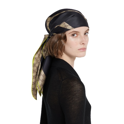 90 x 90 project printed silk carré