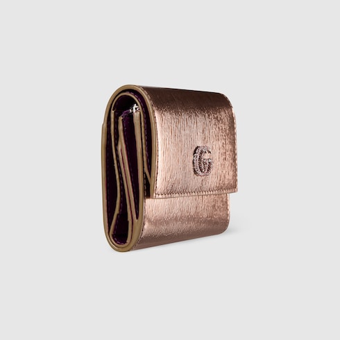 GG Marmont bi-color mini wallet