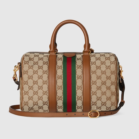 Bolso Boston Ophidia tamaño mediano