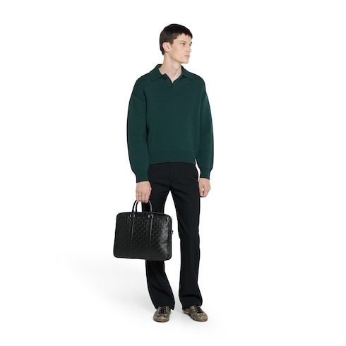 GG Emblem large briefcase