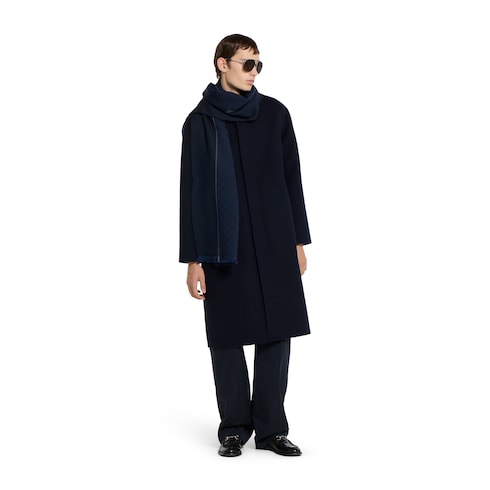 GG wool jacquard scarf