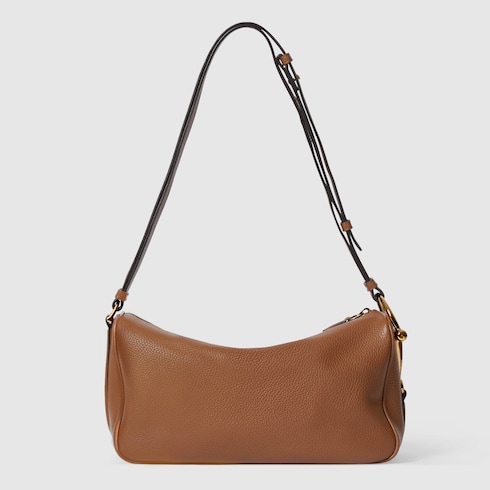 〔グッチ ハーフ ホースビット〕ミディアム ショルダーバッグ