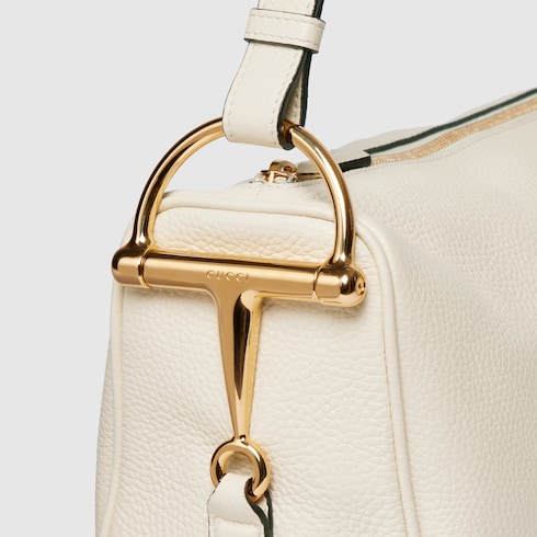 〔グッチ ハーフ ホースビット〕ミディアム ショルダーバッグ