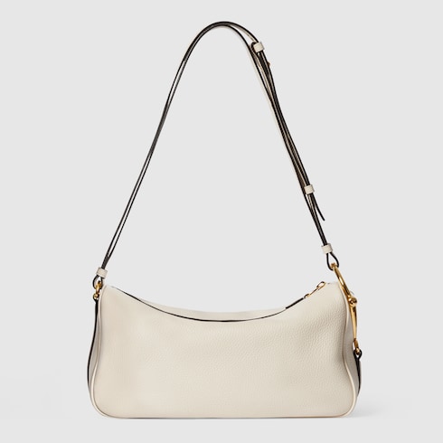 〔グッチ ハーフ ホースビット〕ミディアム ショルダーバッグ