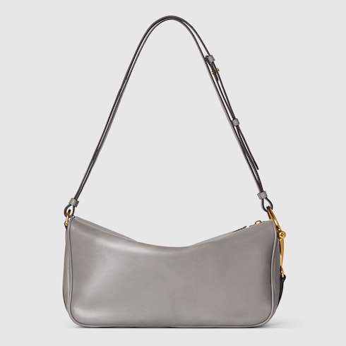 〔グッチ ハーフ ホースビット〕ミディアム ショルダーバッグ