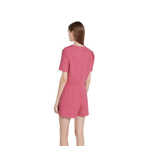 Jumpsuit aus GG Baumwollbouclé
