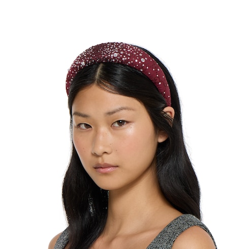 Diadema de lona GG con cristales