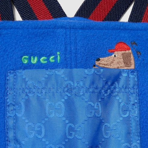 Baby-Latzhose aus Fleece