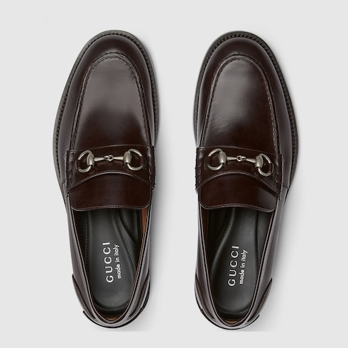 ホースビット付き メンズ ローファー