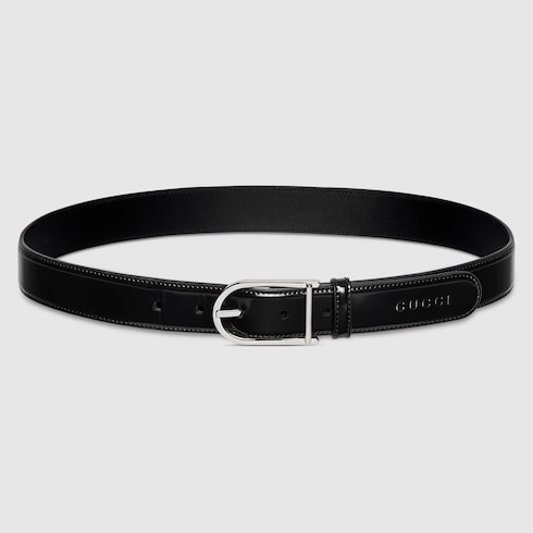 Ceinture avec boucle arrondie