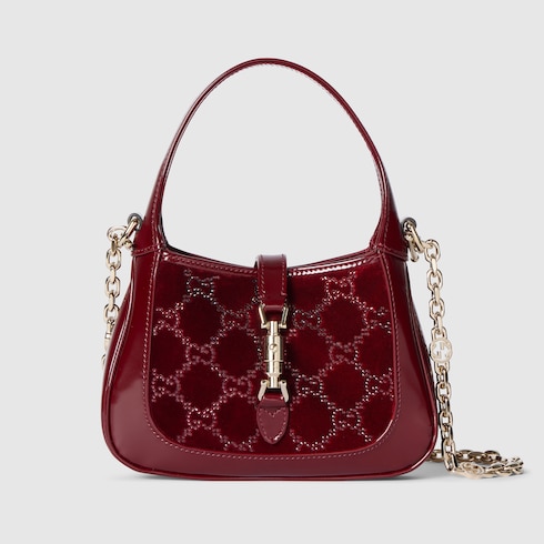 Sac Gucci Jackie 1961 avec cristaux mini format