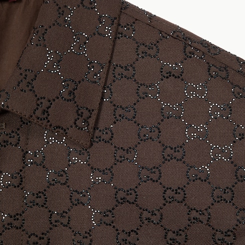 Veste matelassée en toile GG