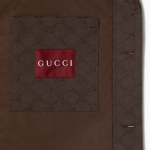 GG canvas padded jacket